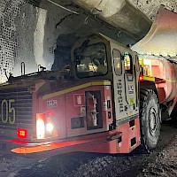 Kainantu Mine Underground Drilling Vehicles and Machinery - K92 Mining